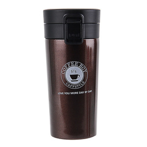 Stainless Steel Vacuum Bottle Creative Bouncing Coffee <strong>Cup</strong> Simple Fashion Car <strong>Cup</strong> Custom Gift Water <strong>Cup</strong>