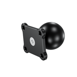 High Quality 1.5'' Ball <strong>Mount</strong> Base with 4-Hole AMPS Square Plate Compatible with RAM <strong>Mounts</strong> B Size Double Socket Arm