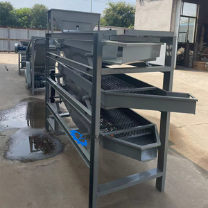 Máquina automática de clasificación de tamaño de tuerca para clasificador de anacardos, máquina clasificadora de granos de cacao y nueces de cacao - Product Image 2