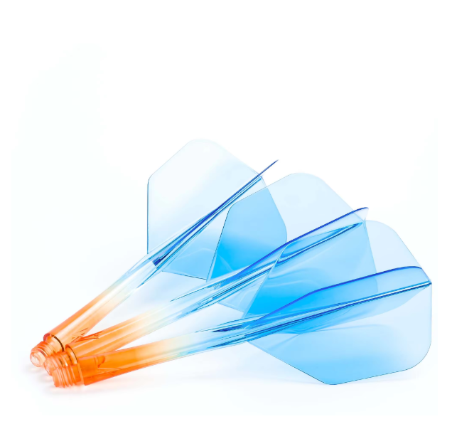 Orange et bleu moyen
