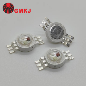 High Power RGB Tri-color 3*3w <strong>Led</strong> Emitter 9w 6 Pin Power <strong>Led</strong> Lights with Star Heatsink - Product Image 5