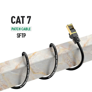 แบรนด์ใหม่0.5ม. 1ม. 3ม. 5ม. 10ม. 15ม. สายแพทช์อีเทอร์เน็ต7สายเชื่อมต่อ RJ45แจ็คเก็ตพีวีซี CAT7สายแลน - Product Image 3