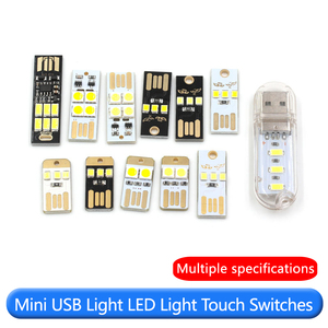 Benutzer definierte kleine LED-Lichtquellen-Steuer modul PCB USB-Leiterplatte Pcb Touch Switch Kit Elektronische Komponenten LED-Panel-Leuchten