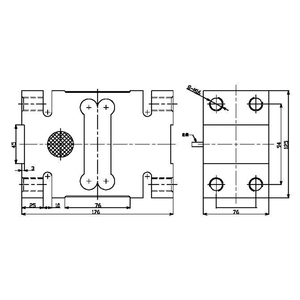 LC1776 Single Point Load Cell for Platform Retail and Medical Weighing for Counting Scale and Packing Scale - Product Image 4