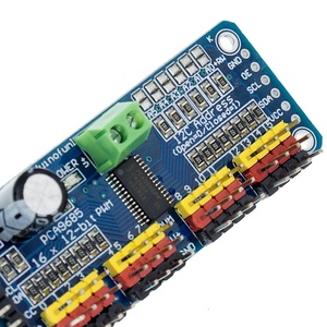 PCA9685PW 16-Channel 12-Bit PWM Servo Shield Driver I2C Interface Module High Precision for <strong>Raspberry</strong> <strong>Pi</strong> for Servo <strong>Control</strong>