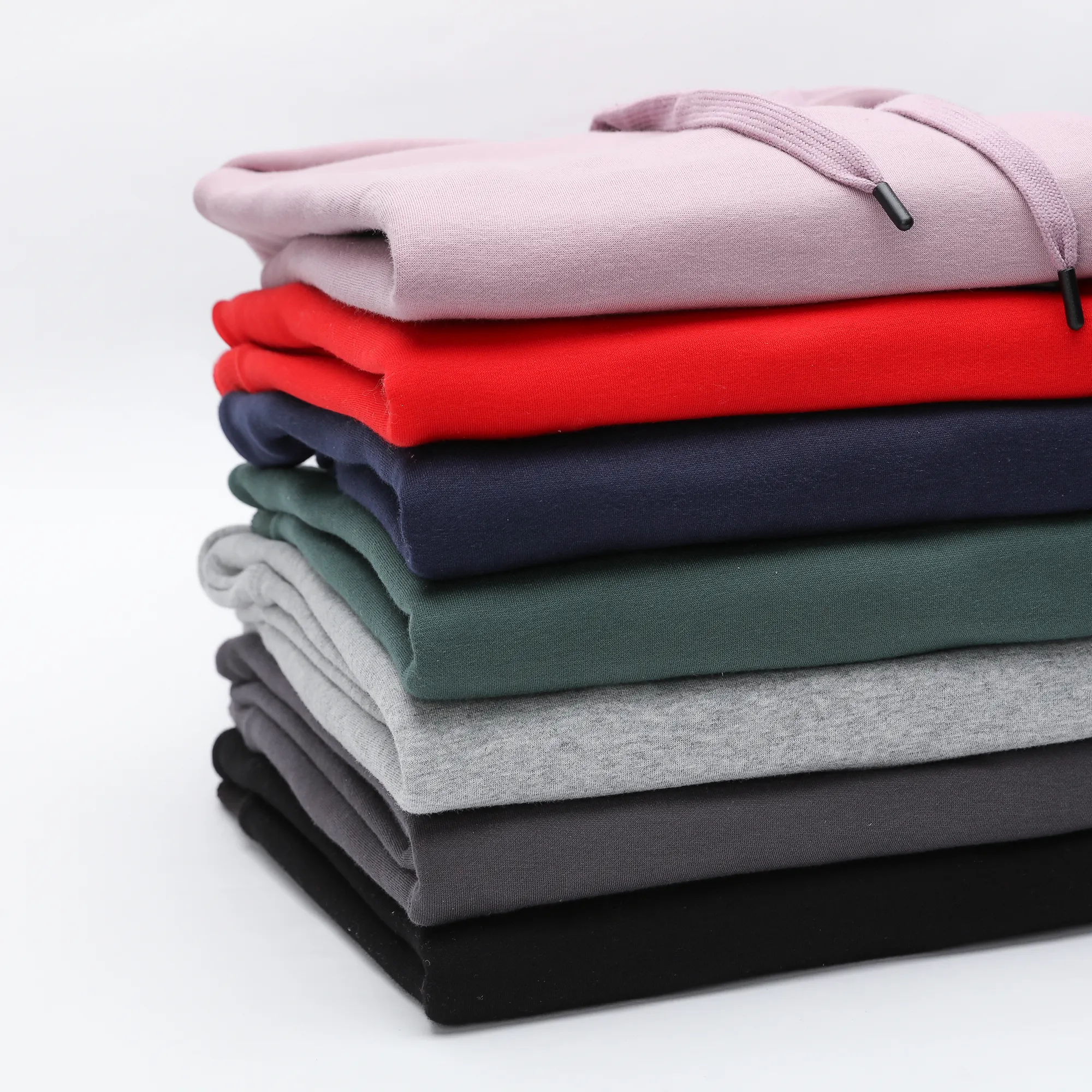 E Spring Custom Polar Fleece 65% Polyester 35% Cotton Multiple Colors Hoodies
