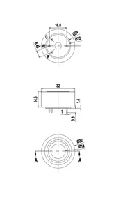 Módulo de sensor de gas de amoníaco electroquímico industrial de alta precisión para aplicaciones de detección de gas - Product Image 6