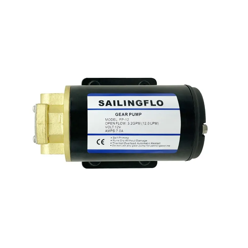 SAILINGFLO 12V 12LPM Micro bomba de aceite de engranaje hidráulico bombas de combustible mecánicas bomba diésel