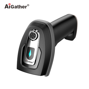 Lector de escáner de código de barras de mano inalámbrico portátil 2,4G Código QR 2D con receptor USB - Product Image 2
