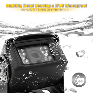 Vehicle Security 1080p 4 Channel 4ch Ahd <strong>Reverse</strong> Camera 7&quot; 7 Inch IPS Split Screen <strong>Display</strong> Monitor Dash Cam for Semi Truck Bus - Product Image 2