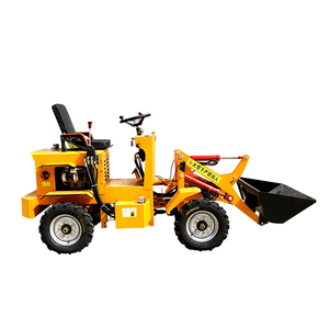 Kostenloser Versand 1Ton Compact Teleskop Frontlader Maschine Mini Dieselmotor Radlader mit Kern motor & Pumpen komponenten - Product Image 2