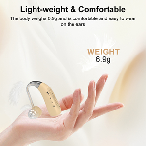 उच्च गुणवत्ता वाले एनालॉग bte सुनवाई के लिए रिचार्जेबल बैटरी शोर में कमी पर्यावरण अनुकूल डिजाइन - Product Image 5