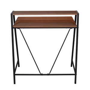 Mesa de ordenador de tamaño pequeño de melamina personalizada marco de metal plegable Escritorio de ordenador - Product Image 4