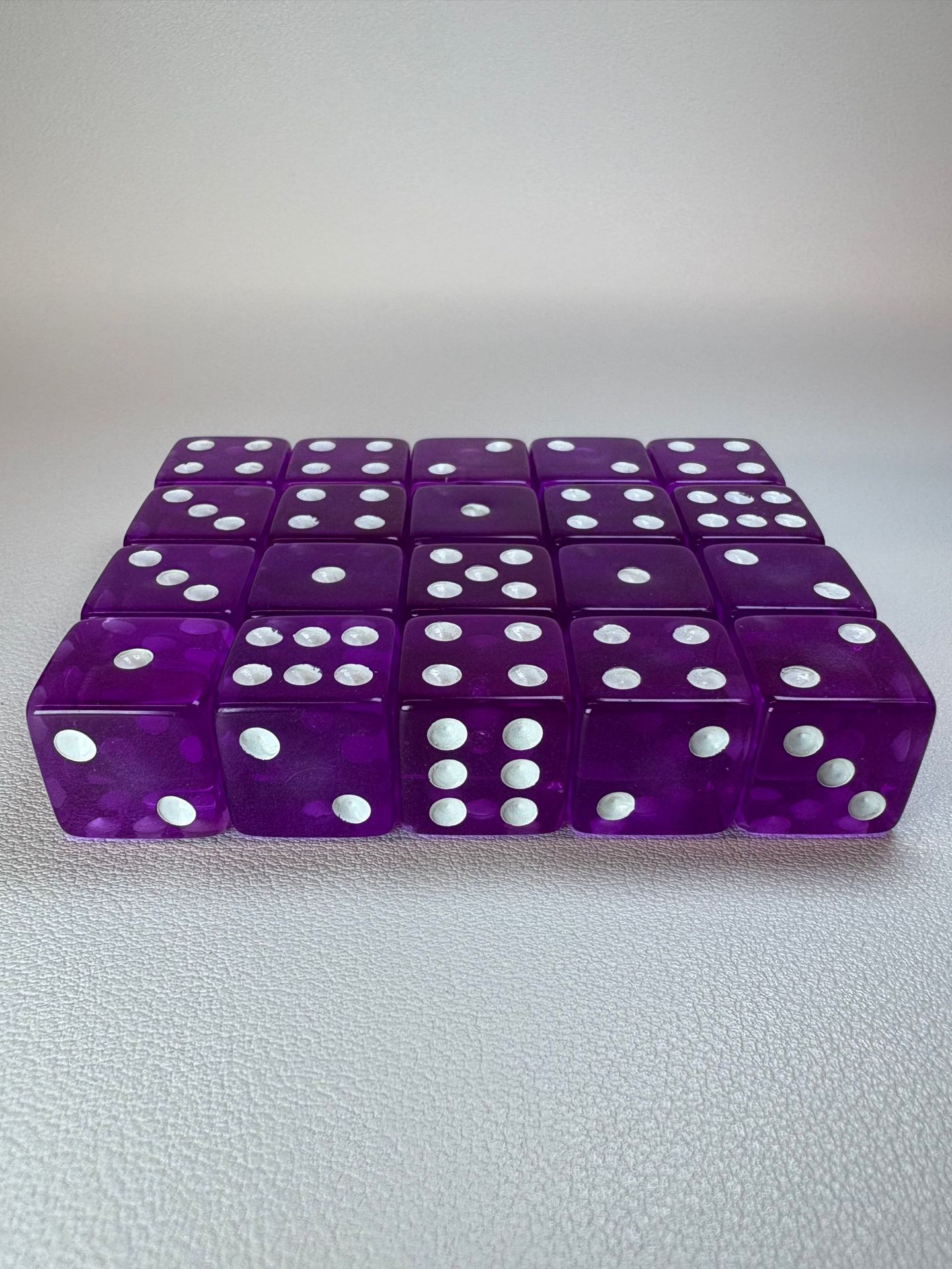 16mm ad angolo retto trasparente viola