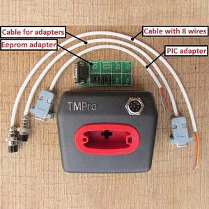 Original TMPro 2 TMPro2 Transponder Key Programmer & PIN Code Rechner & TMPro MC68HC805P18 Motorola Adapter Set mit 2 Kabeln - Product Image 2