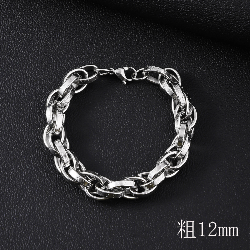 12mmx pattern bracelet - 21cm