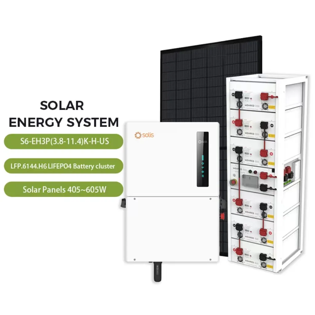 Solis S6-EH1P10K-H-US rumah 3,8 kW 5kW 7,6 kW 9,9 KW 10KW 11,4 kW tegangan tinggi Split-Phase Hybrid Inverter sistem Panel surya