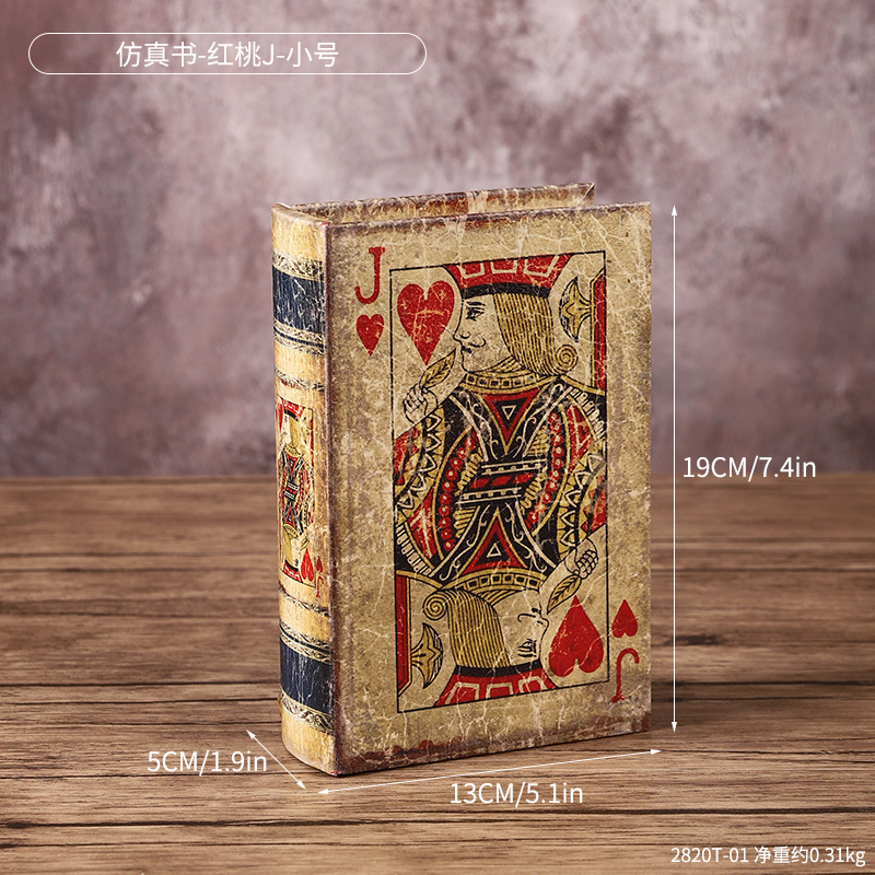2820T-01 Livre de simulation - Jack of Hearts - Petit