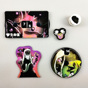 Chất Lượng Cao Tùy Chỉnh Giáng Sinh Các Tông Hội Đồng Quản Trị Trò Chơi Từ Trung Quốc Nhà Máy Bảng Và Thẻ Trò Chơi Với Xúc Xắc Cho Gia Đình Vui Vẻ - Product Image 6