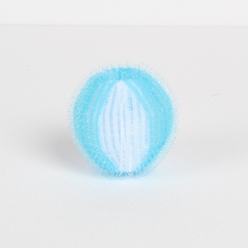 Medium 4cm light blue white