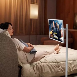 Pannello pubblicitario del mercato digitale con Touch Screen LCD Incell da 32 pollici che gira la televisione Smart TV Android con supporto e batteria - Product Image 5