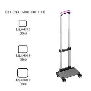 Hành lý kính thiên văn cho ba lô tay mở rộng nhôm với bánh xe xe tải túi kéo thanh trẻ em dây đeo PVC Xe đẩy xử lý - Product Image 6