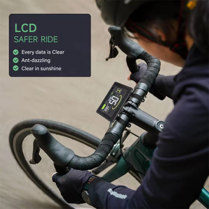 Urban Travel Integrated <strong>Speedometer</strong> Colour <strong>LCD</strong> <strong>Display</strong> Electronic Cycling Computer Speed/Mileage Accessory For Ebike <strong>Bicycle</strong> - Product Image 2