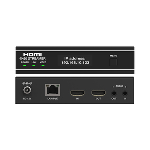 4 k60 AV Streamer H.264 H.265 Encoder 4 k60hz 4:4:4 Multicase soluzione WEB GUI Control - Product Image 2
