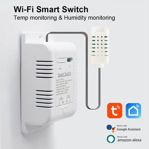 F0301 TUYA Smart Temperature <strong>and</strong> Humidity Switch Relay Timing Remote Control Intelligent Temperature <strong>and</strong> Humidity Probe <strong>Sensor</strong> - Product Image 5