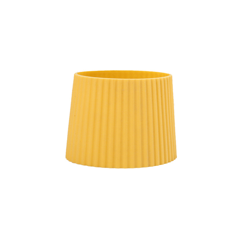 Silicone cup sleeve-lemon yellow