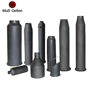 R carbon tự nhiên cao tinh khiết Graphite vòi phun tùy chỉnh alumina Graphite vòi phun lò nồi che khuôn - Product Image 3