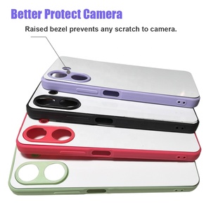 เคสโทรศัพท์เปล่าพิมพ์ซับลิเมชันทำจากยาง2D ยอดนิยมมีหลายสีสำหรับ Redmi 13C Note 12สำหรับ Sumsang A53 A52 - Product Image 5