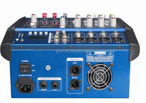 4-Channel Mixing Console Desktop Music Controller USB Recording <strong>Computer</strong> 4-Channel Mixer <strong>Audio</strong>