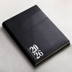 2026 Tiếng Anh chương trình nghị sự 365 ngày Nhật Ký biểu tượng tùy chỉnh in ấn A5 mềm PU da máy tính xách tay Nhật ký kinh doanh Văn Phòng TrườNg kế hoạch - Product Image 2