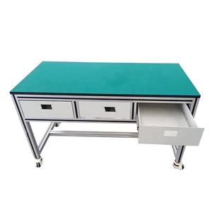 フレキシブルアセンブリ用アルミ生産ラインワークベンチモジュラーデザイン工場製 - Product Image 2