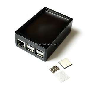 <strong>Raspberry</strong> <strong>Pi</strong> 3B+3.5-inch touch screen display shell can install cooling fan 2-in-1 chassis ABS box - Product Image 3