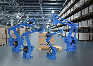 Apilador de robot paletizador automático inteligente robótico con sistema de control YRC1000 para productos de cartón y bolsas - Product Image 4