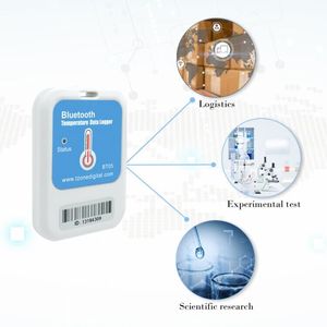 TZONE BT05 Wifi Bluetooth Sensor de temperatura para cadena de frío, registrador de datos de transporte, temperatura - Product Image 4