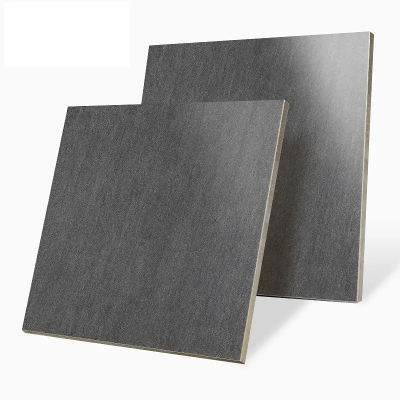 60x60 porcelaine de cuisine industrielle antidérapante gris clair aspect ciment carreaux rustiques carreaux de céramique pour l'extérieur