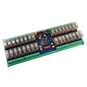 Modulo relè di comunicazione RS485 4/8/12/20/24/32 canale protocollo Modbus con interruttore di indirizzo modulo di uscita remoto - Product Image 5