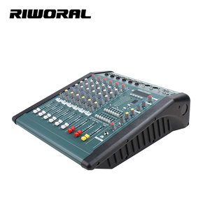 MX608D 6channel Effect Sound Power Mixer Amplifier Usb Interface Controller Home Music Karaoke <strong>Audio</strong> Mixer - Product Image 3