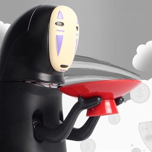 Anime figürü ruhların kaçışı yok yüz adam modeli kumbara para kutusu yemek sikke aksiyon figürleri oyuncak hediye - Product Image 6