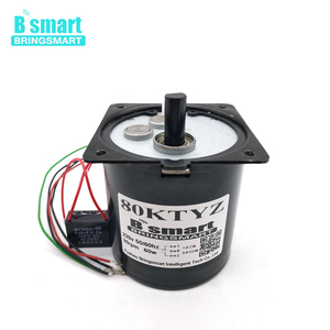 BRINGSMART 80KTYZ永磁交流同步电机60w微型低速正换向电机220V齿轮减速 - Product Image 5