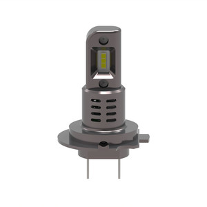 หลอดไฟหน้า LED ขนาดเล็ก H7 80W แบบครบวงจรหลอดไฟ LED 6000K ดีไซน์ใหม่จากโรงงาน - Product Image 1