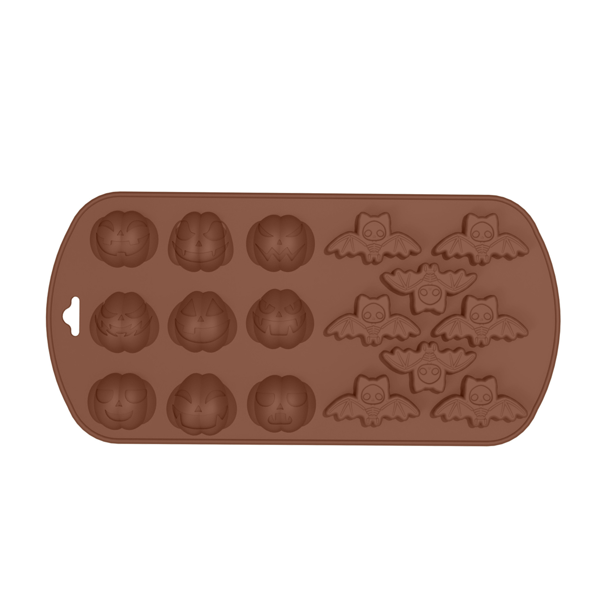 reddish-brown -Batwing style