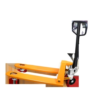 Camión de carga y descarga hidráulico de paletas con conductor de Manejo de paletas manual reforzado con venta directa de fábrica de tres ruedas - Product Image 4