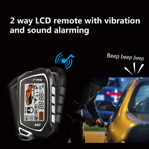 SPY Universal Car Alarm Remote Control Wireless Lcd Key All Keyless Central Key Entry Locking Lock <strong>Installation</strong> <strong>Button</strong> Fob - Product Image 5