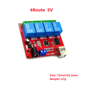 5V 12V 24V 1 2 4 8 canali interruttore di controllo relè USB Computer programmabile per Smart Home PC Controller intelligente - Product Image 5