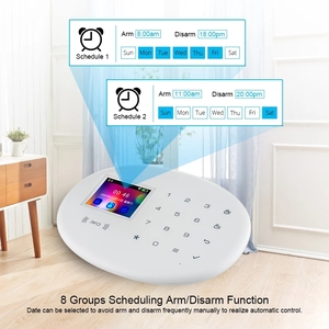 KERUI WIFI GSM Home <strong>Security</strong> <strong>Alarm</strong> System With 2.4 Inch TFT Touch Panel APP <strong>Control</strong> Wireless Smart Home Burglar <strong>Alarm</strong> IP Camera - Product Image 5