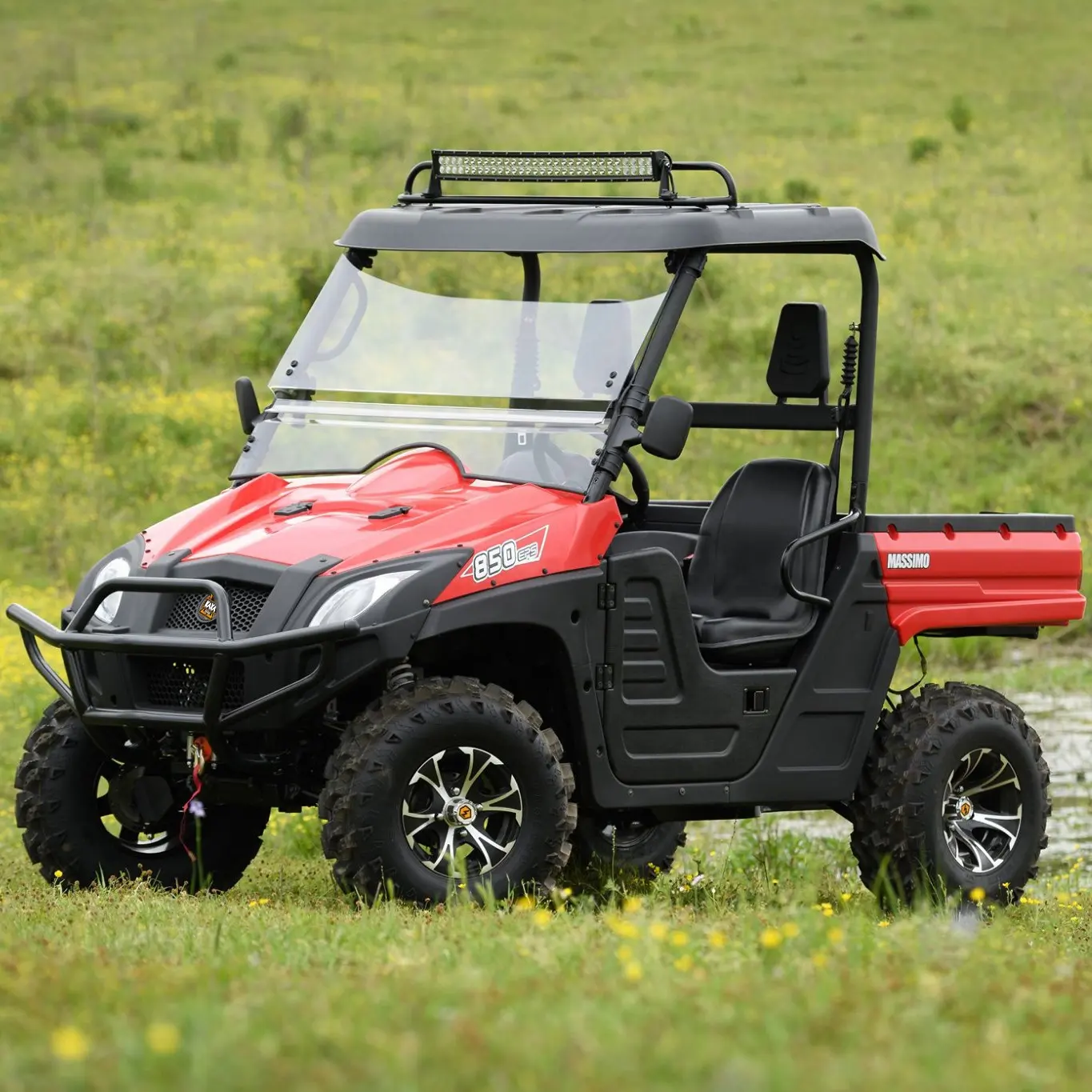 15KW Powerful New Design Adult 2-Sitzer Farm Truck nebeneinander Elektrische UTV 4x4 Farm